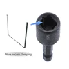 Tap Socket Adapter 1/4 Hex Shank M4-M16 Square Driver Screw Tap Adapter Threading Tool Work with Machine Tap 4