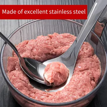 

Non-Stick Creative Meatball Maker Stainless Steel Kitchen Meat Ball Mold Spoon Kitchen Gadget Meat Tools Meatball Making