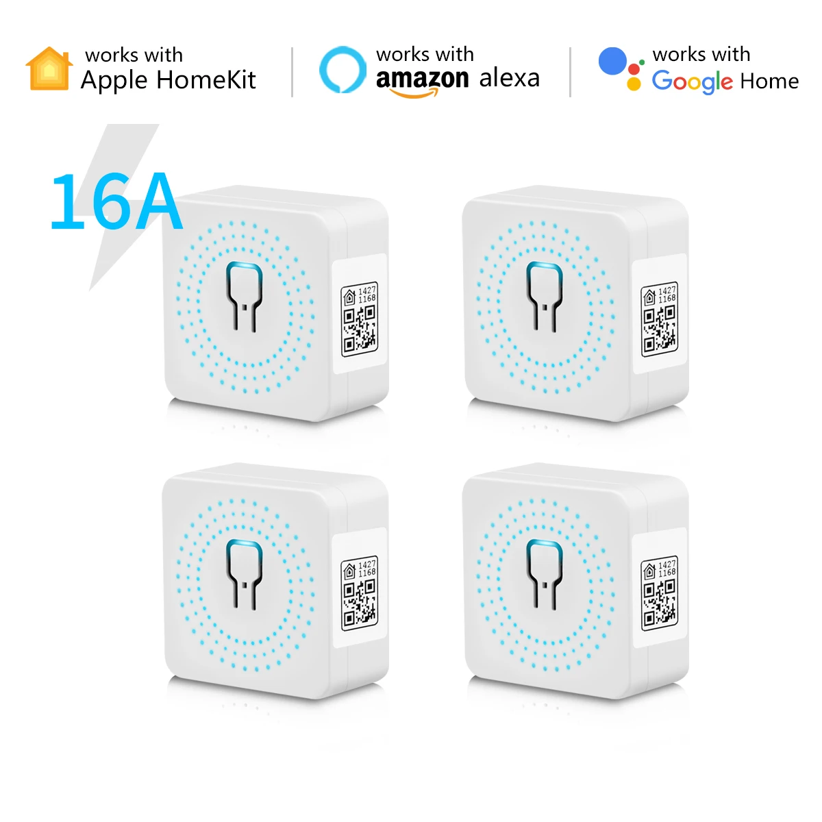 Homekit Mini WiFi Switch Module Smart Home Breaker 2 Way Control  Remote Control Switch Relay for Work With Apple Home App 