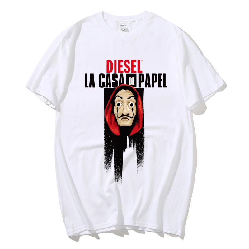 diesel la casa de papel t shirt