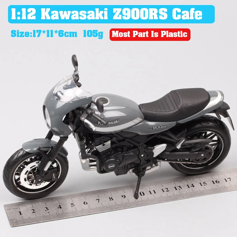 Классический 1:12 Масштаб maisto Kawasaki Z900 RS Cafe racer Diecast дорога для мотокросса езды на