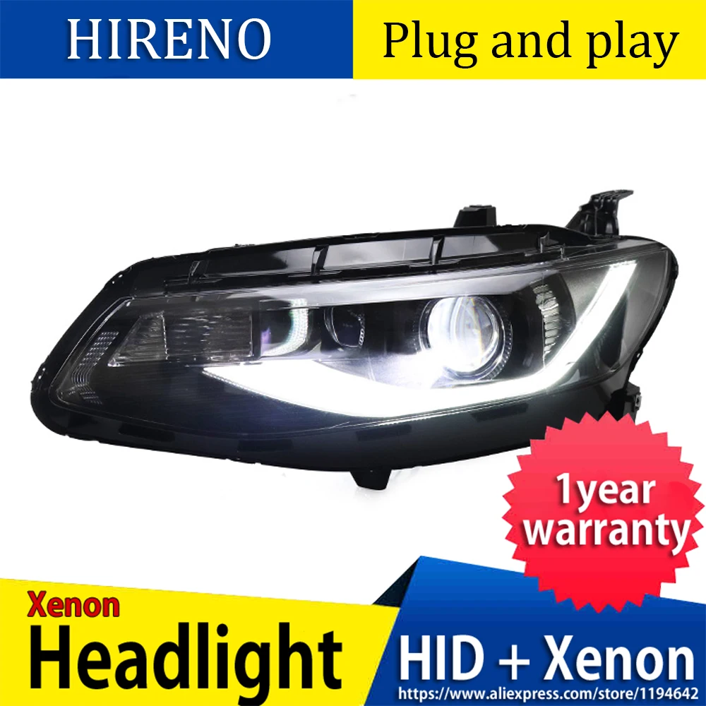 car Headlight For Headlamp For Chevrolet Malibu XL LED Headlight DRL H7 Xenon Lamp Plug And Play Design LED Head Light