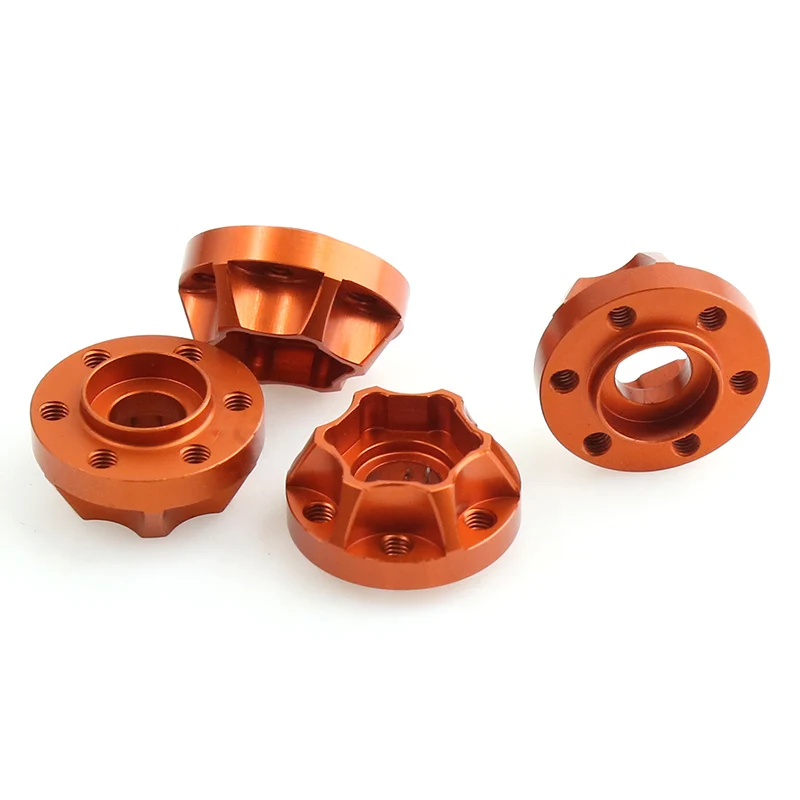 

2PCS Aluminum Alloy 12mm Wheel Hex Hub for 1/10 RC Crawler 1.9 2.2 Wheel Rim Axial SCX10 Traxxas TRX4 D90
