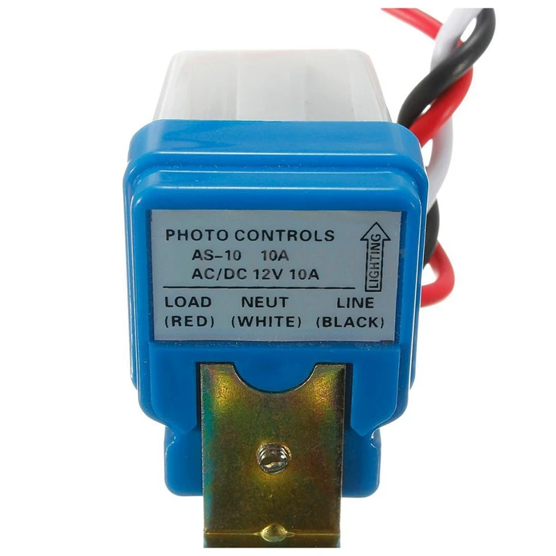 AC DC 12V 10A автоматическая лампа сумеречный выключатель света Сенсор сумеречный выключатель