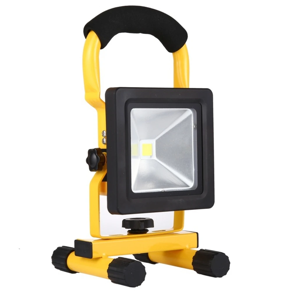 

LED Work Light Rechargeable Portable Waterproof LED Flood Lights for Outdoor Camping Hiking Emergency Car Repairing 880LM 10W