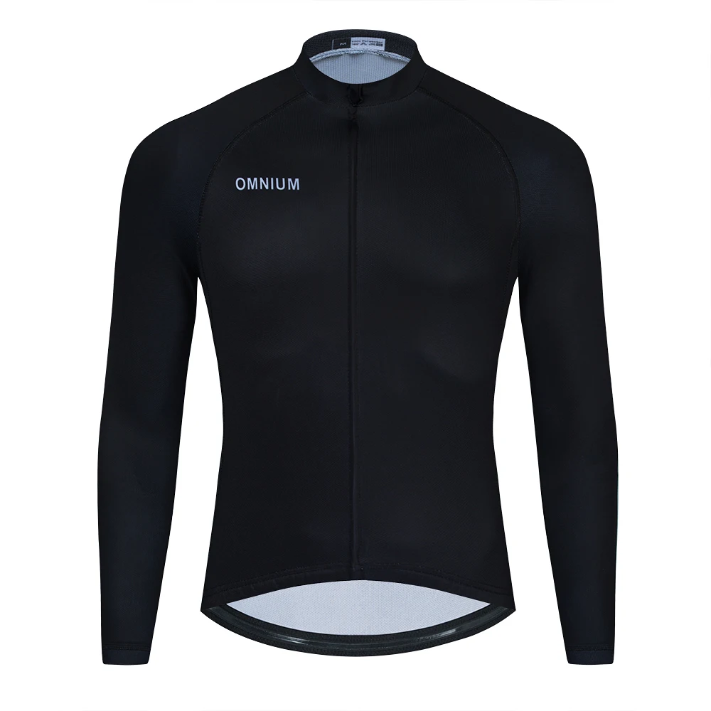 Осенняя велосипедная одежда OMNIUM Джерси с длинным рукавом MTB спортивная Maillot Ropa Ciclismo|Майки для велоспорта| |