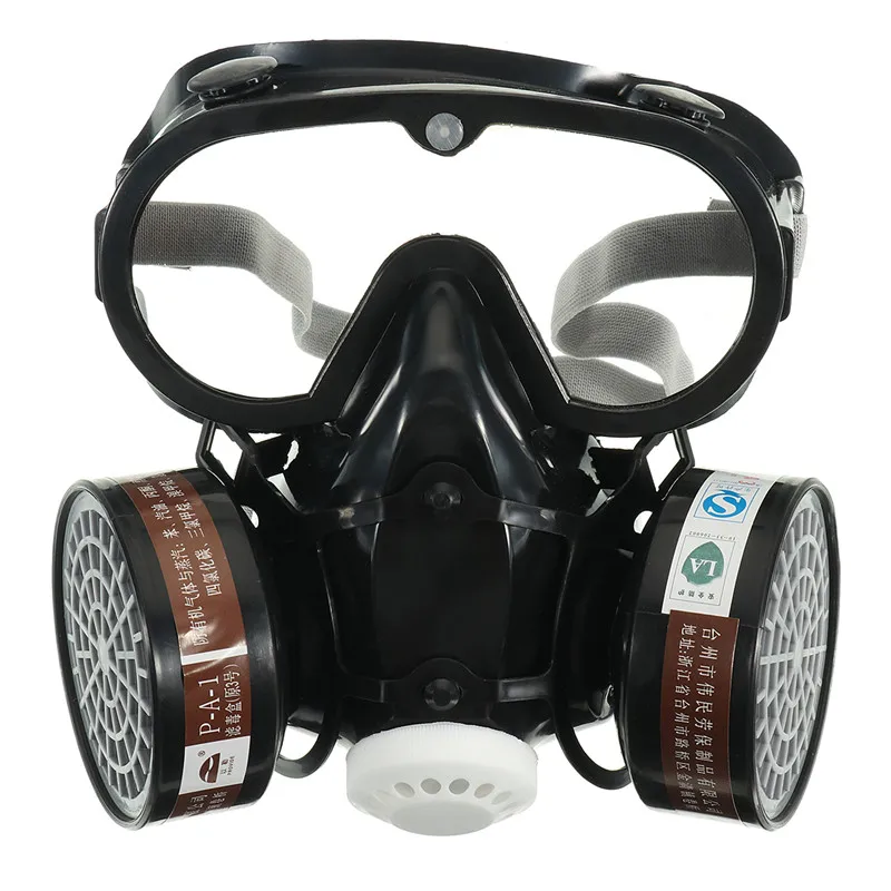 Safurance респиратор, противогаз, безопасный химический Противопылевой фильтр, военные очки, набор для защиты на рабочем месте
