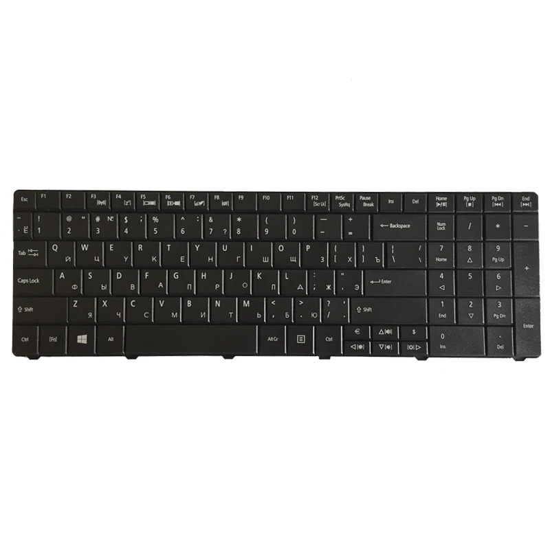 Новая русская клавиатура для ноутбука Acer aspire E1 571 571G 521 531 531G TM8571 MP 09G33SU 698 PK130DQ2A04
