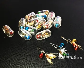 

Flower Field Home DIY Homemade Cat Teaser Cat Mad Model Bell Small Flying Insects Small Flies Worm Replacement Head