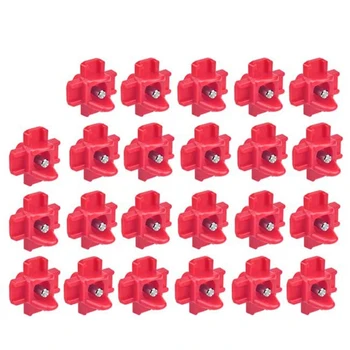 

Poultry Water Nipple, 25 Pack Chicken Nipple with Horizontal Side Mount, Automatic Drinkers for Chicken Quail Duck