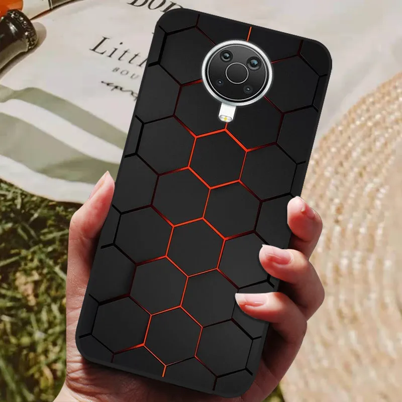 Cat and Wolf Painted Soft Silicone Phone Case - Artistic Back Cover Design