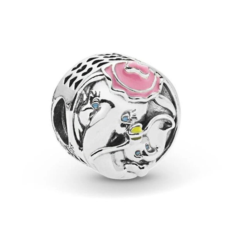 Европейский круглый безопасный diy шарик очаровательные клипсы подходят оригинальные Pandora Подвески браслет для женщин девушки подарки Berloques