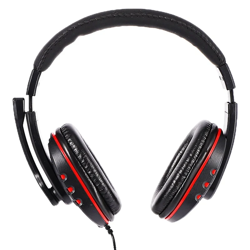 3 5mm Wired Headphone With Mic Gaming Headset Earphone Low Bass Stereo For Ps4 One Pc