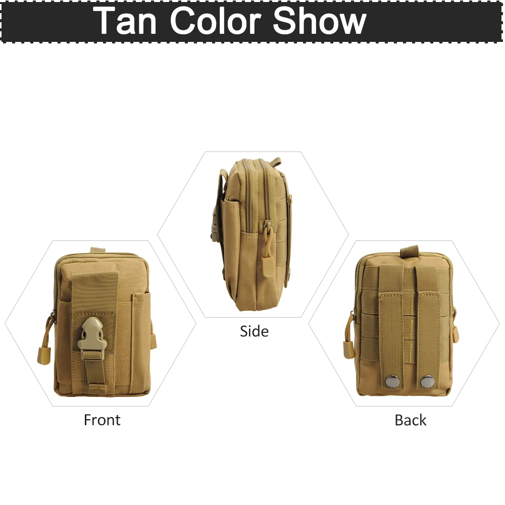 Tactical Molle Holster Universal Holster Military Waist Bag Waist Pack Waist Bag Pouch Wallet Phone Case Tactical Molle Holster Universal Holster Military Waist Bag Waist Pack Waist Bag Pouch Wallet Phone Case