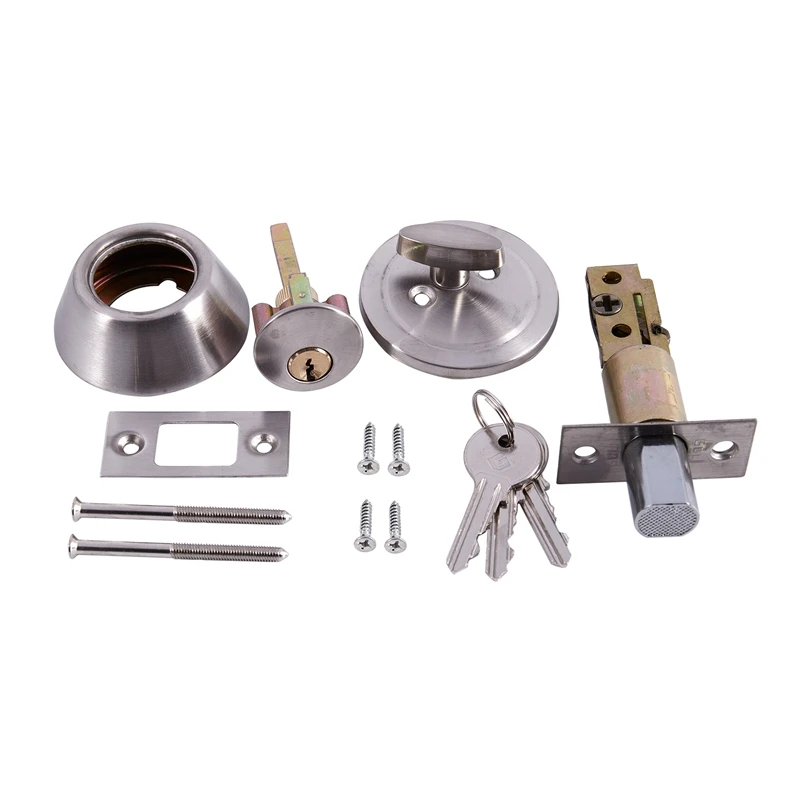 

Aluminum Alloy Door Lock Frame Glass Locking Force 101 Single-Sided Auxiliary Lock