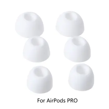 

3Pair Ear Buds Tips Plugs Soft Silicone Earbud In Ear Cover for airpods Pro 270B