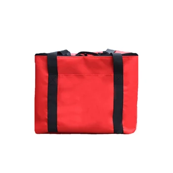 

Portable Holder Takeaway Waterproof Insulated Fresh Durable Pizza Delivery Bag Strength Picnic Container Food Storage Zipper