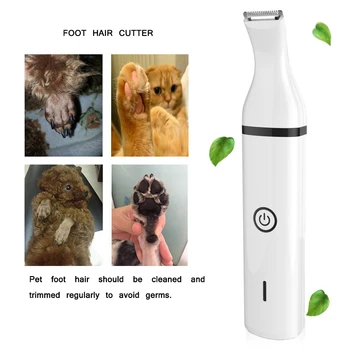 

3 IN 1 Multifunction Pet Grooming Machine Dog Cat Hair Trimmer USB Pets Clippers Nail Grinding Hair Trimmer Foot Hair