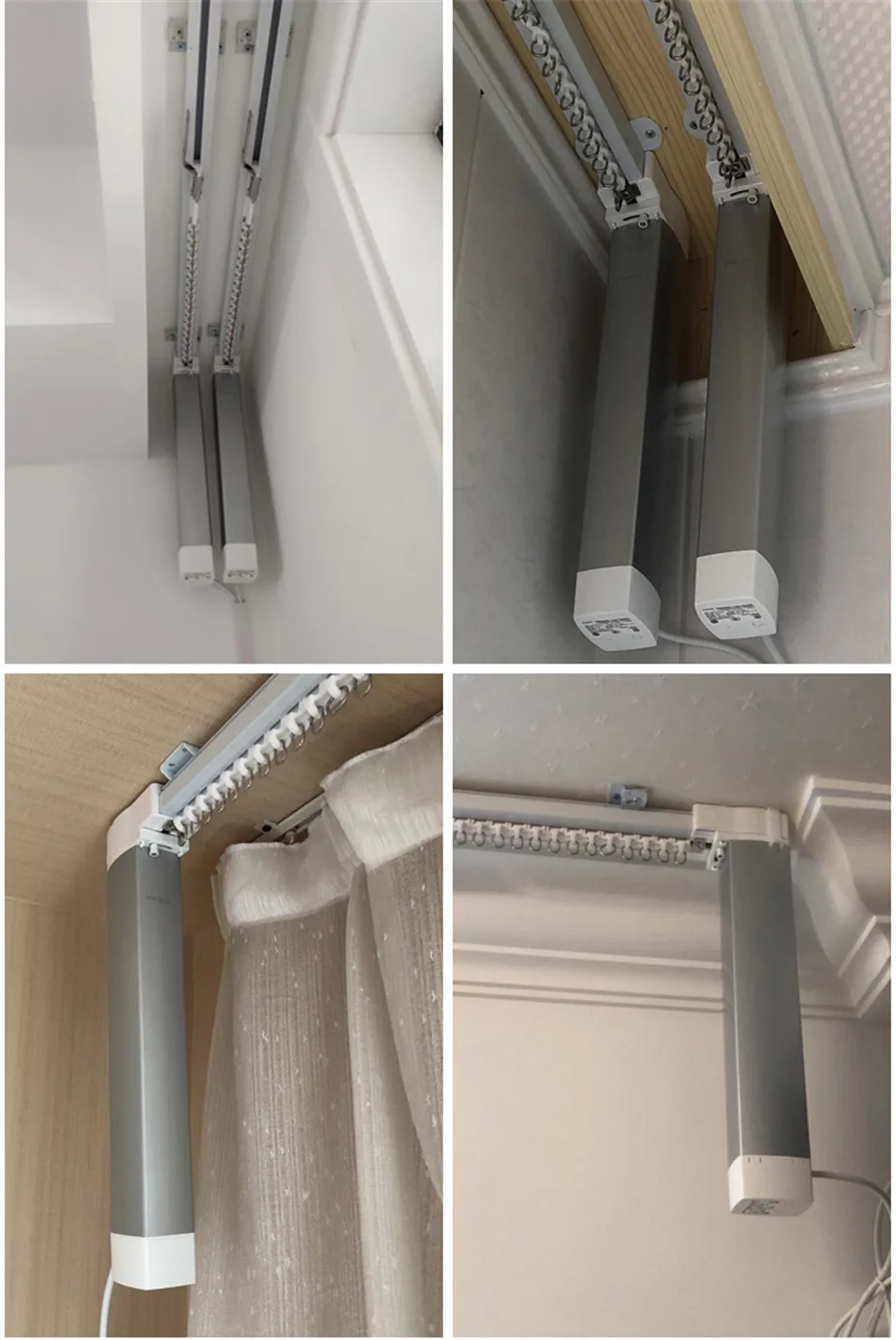 Aqara Smart Curtain Zigbee Motor,Mi Home APP Remote Control,Wireless Timing Control,need Work with Aqara Hub,Support Homekit-16