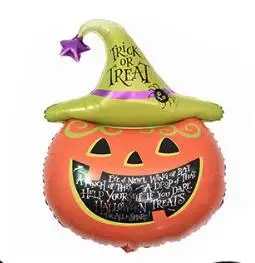 1 шт. Хэллоуин воздушный шар в виде тыквы фольги воздушные шары для украшения