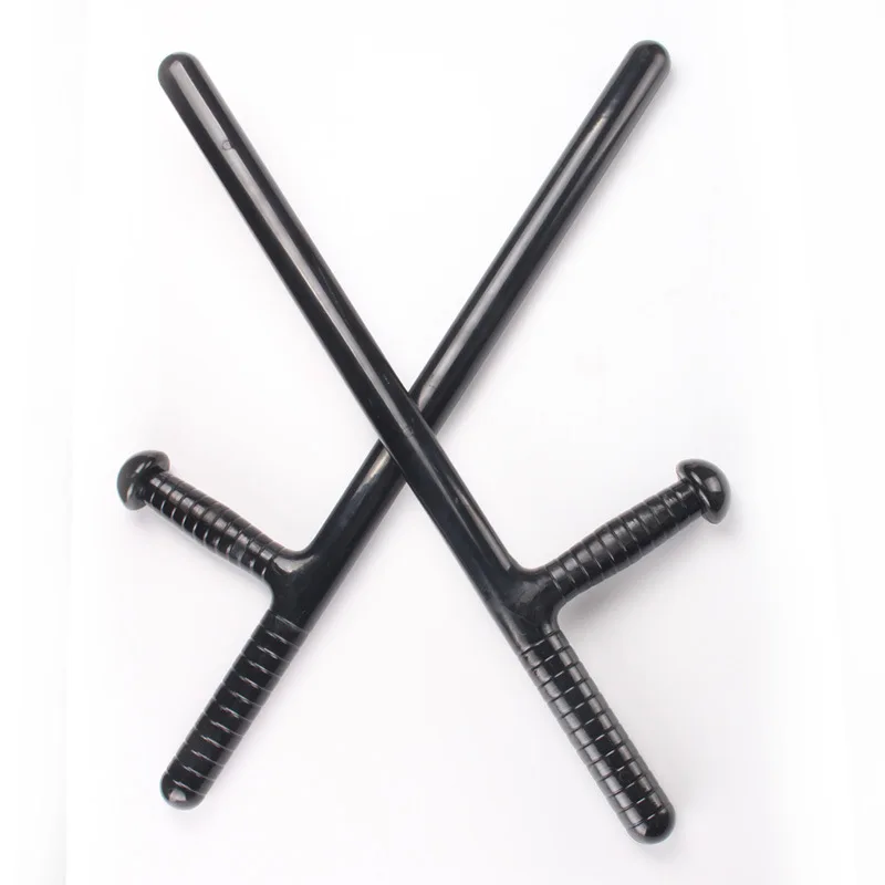 

PC Anti-riot Stick T-type Rod T Shaped Sleeves Stick Tonfa Martial Arts Security Equipment Security Staff Supplies Defensive Wea