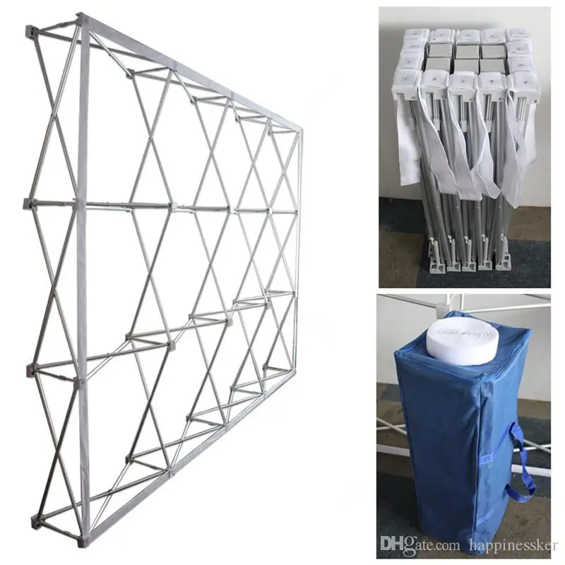 New Portable Aluminum Flower Wall Folding Stand Frame For Wedding