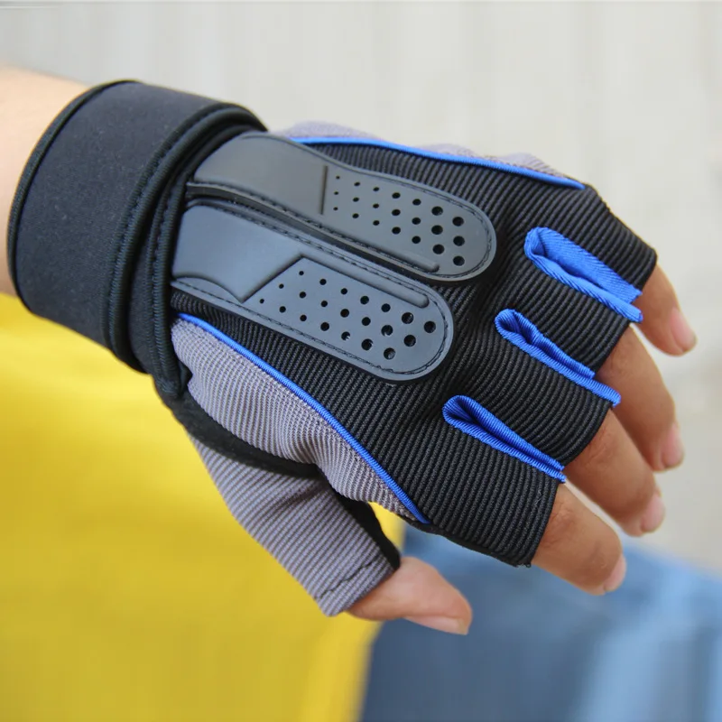 Sports Fitness Body Buliding Training Gym Gloves Multifunction Men Women Sweat Absorption Resistance Weightlifting Gloves