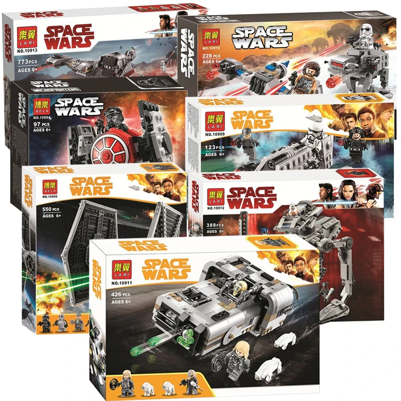 

NEW Star Wars Set with 10909 10905 10912 10900 10903 Model Building Blocks Bricks with Legoinglys Toy Gift for Children No Box