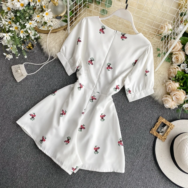 2020 Summer Korea Fashion Women Casual Romper Printed Jumpsuit High Waist Wide Leg Shorts H254 2020 Summer Korea Fashion Women Casual Romper Printed Jumpsuit High Waist Wide Leg Shorts H254