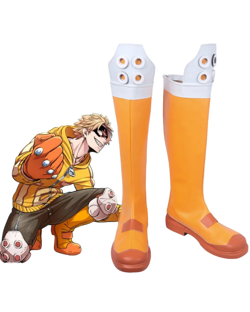 

Boku no Hero Academia Taishiro Toyomitsu Cosplay Boots My Hero Academia BMI Hero: Fat Gum Cosplay Shoes