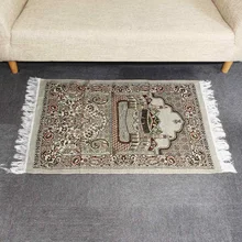 Большой ковер молитвенный коврик Мусульманский Исламский прочный хлопок Decoraion Tassel одеяло скатерть покрывало Коврик для йоги одеяло