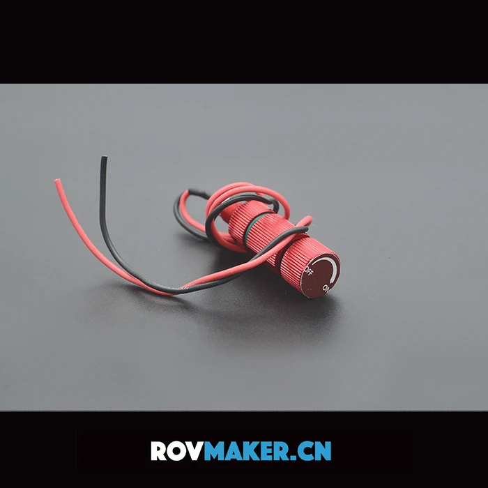 Aluminum M8 ROV Waterproof Power Switch OpenROV Rotary on-off Switch Diy Kit 300m Depth Closure Remote Operated Vehicle 4