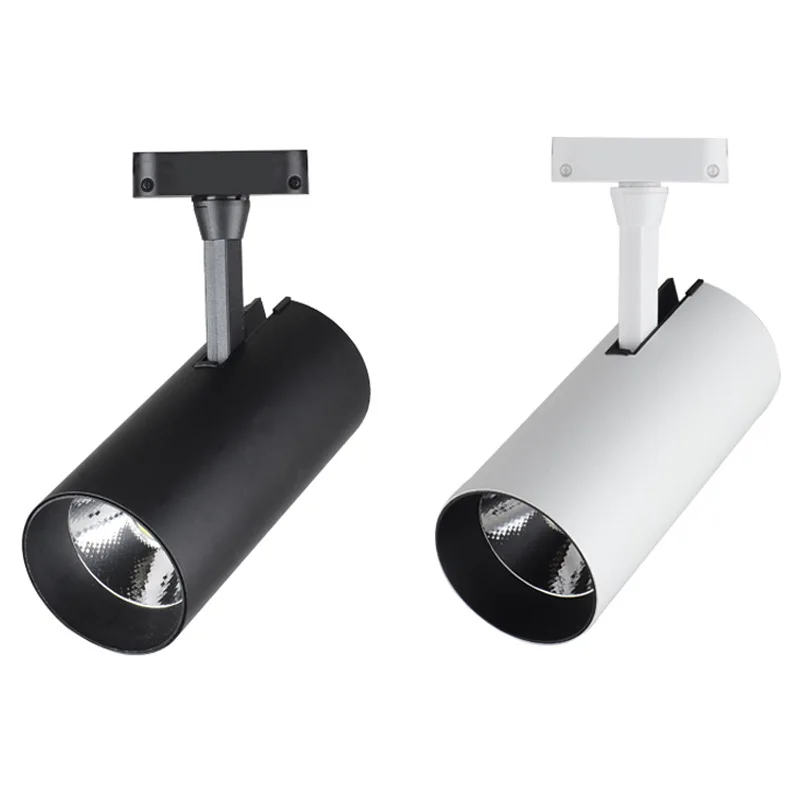 

Power COB 12W 20W 30W LED track light spotlight ceiling aluminum lamp lighting spotlight replacement halogen lamp AC220V