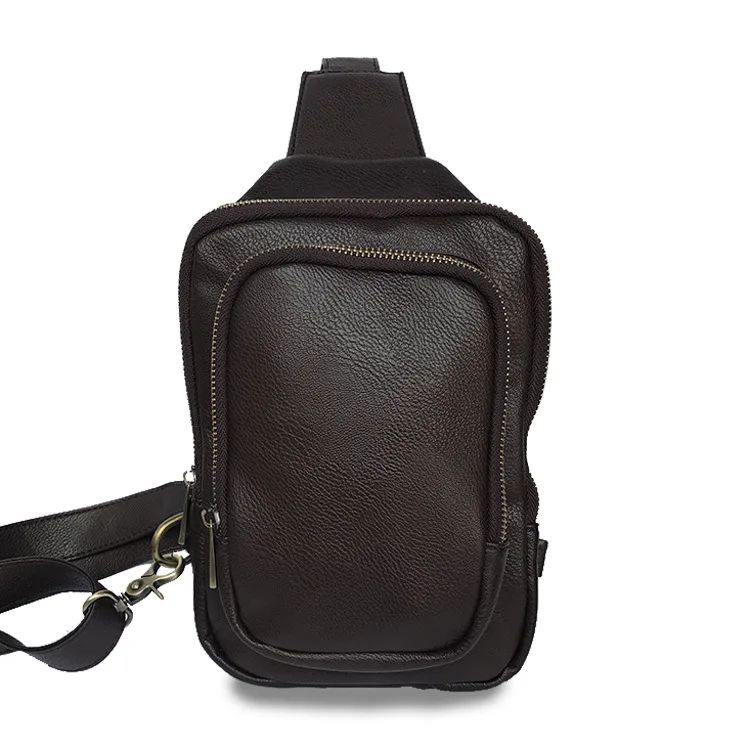 

PU Leather Men's Korean-style Wallet Men Messenger Bag Casual Waterproof Men's Bag Chest Pack