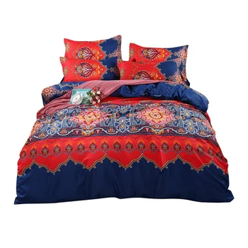 

Bohemian Bedding Set, Duvet Cover Set, Bohemian Bedding Set, Medium Double Bed, 3-Piece Set