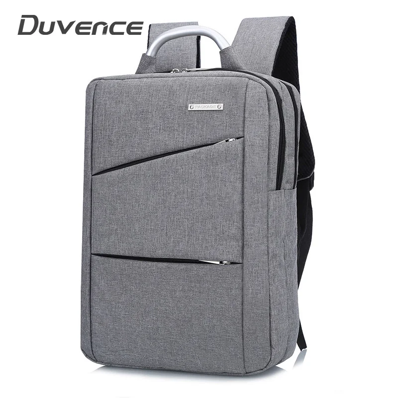 15,6 дюйм(ов) мужской рюкзак для ноутбука большой емкости дорожные сумки мужские однотонные школьные рюкзаки непромокаемый компьютерный