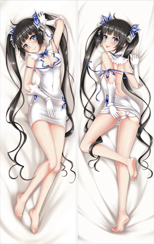 Аниме подземелье ni Deai wo Motomeru no wa Machigatteiru Darou ka Dakimakura Чехол для DanMachi персонажи Hestia Подушка-валик чехол - Цвет: S9