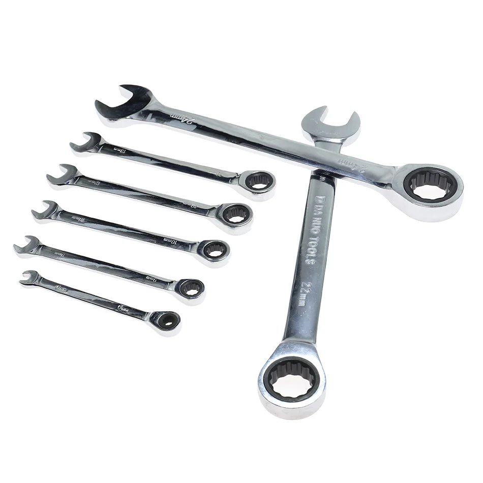 Ring Ratchet Wrench Set | Double End Ring Spanner | Ring Spanner Ratchet -  Ratchet - Aliexpress