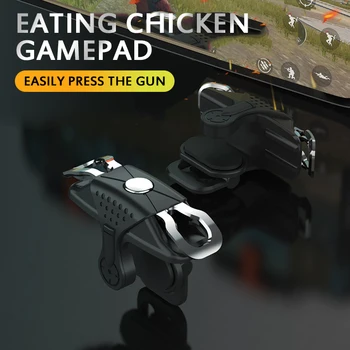 

X10 PUBG Moible Controller Gamepad Free Fire L1 R1 Triggers PUGB Mobile Game Pad Grip L1R1 Joystick For IPhone Android Phone