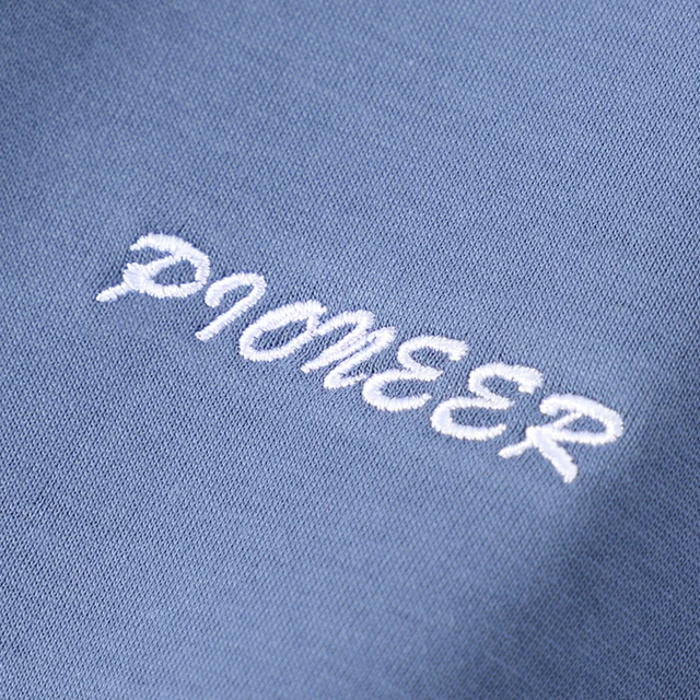 Pioneer Camp 2021 NEW Men's Hoodies Sweatshirts 100% Cotton Black and Blue Stitching Design Men's Clothing AYS105350 5