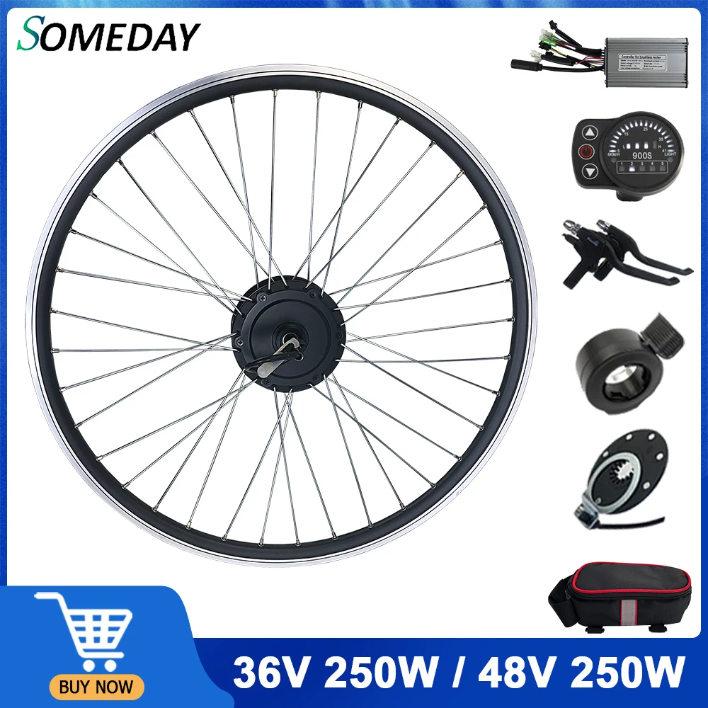 48V36V 250W комплект для переоборудования электрического велосипеда 16 ''/20'' 24