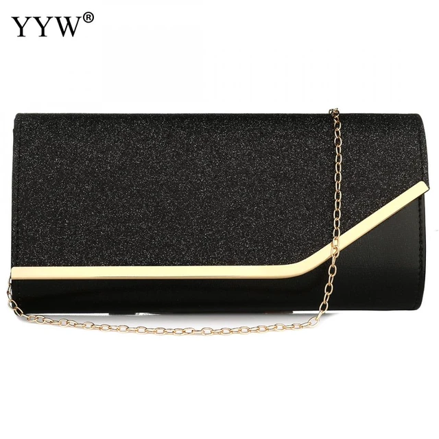 Bolsos de mano con lentejuelas mujer, carteras doradas a la moda, con cadena, para hombro y fiesta de boda, 2020 - AliExpress