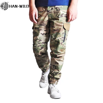 

Camouflage Military Pants Men Multi Pocket Wearable Tactical Combat Pant Army Waterproof Special Cargo Trouser