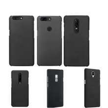 Arenito duro magro matte pele volta caso capa para oneplus 9 pro 3t 5 5t 6t 7 pro 7t/7t pro 8 / 8 pro