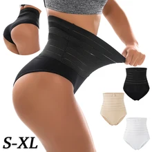 Corset de Compression abdominale post partum, culotte modelante taille haute, respirant, rehausseur de fesses, sans couture