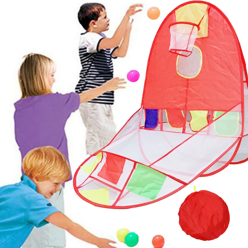 Стиль детская палатка Звездная версия открытый Крытый развивающие стрельба палатка Складная родитель и ребенок игра игрушечный дом