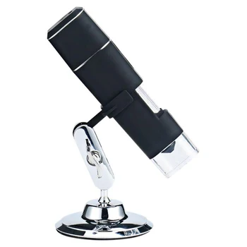 

1000X HD WiFi Professional USB Digital Microscope 8 LED Wireless Mobile Phone Zoom Endoscope Magnifier + Lifting Frame Tool