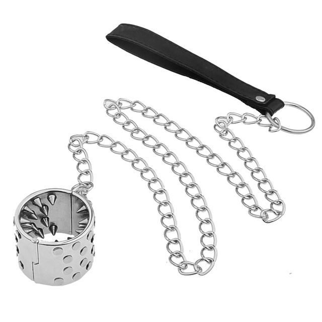 Sizes Stainless Steel Chastity Cage Device, Heavy-duty Spiked Cock Cage Penis Ring For Training, Cock Ring Sex Toy For Men Gay