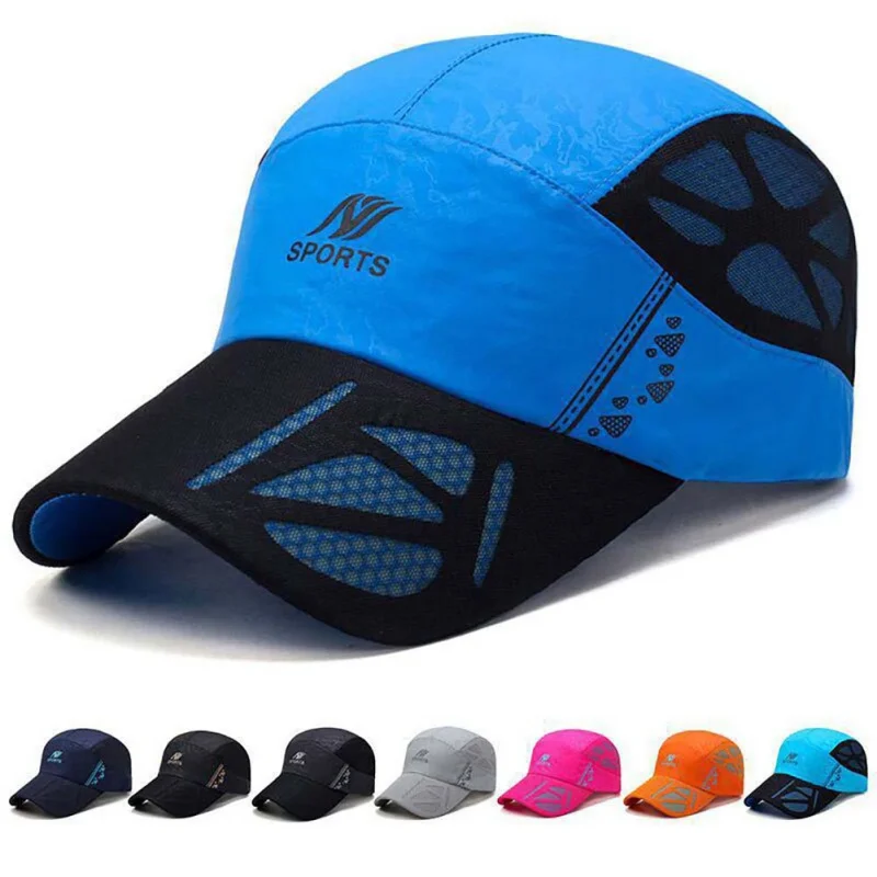 

Unisex Running Hats Summer Outdoor Sport Hat Running Visor cap Hot Popular Sport Caps