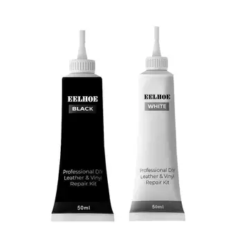 

Leather Repair Cream Kit 50ml Leather Color Restore Tools For Leather Car Seat Bag Sofa Scratch Cracks Rips Repair Cream